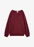 Oversized topp i 100% bomull, bonprix