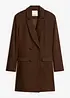 Lang blazer i Punto di Roma-materiale, bonprix
