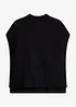 Strikket vest med viskose, bonprix