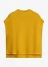 Strikket vest med viskose, bonprix