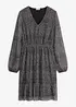 Jerseykjole i fin mesh, bonprix