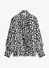 Bluse med knyteskjerf, bonprix