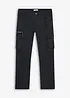 Classic fit-cargobukse med elastisk linning, straight, bonprix