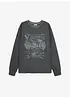 Sweatshirt i 100% bomull, bonprix