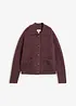 Cardigan i myk ribbestrikk, bonprix