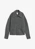Cardigan i myk ribbestrikk, bonprix