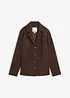 Blazer av imitert semsket skinn, bonprix