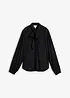 Knytebluse i 100% modal, bonprix