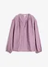 Bluse i viskosemiks, bonprix