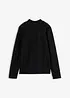 Trikotbluse med puffermer, bonprix