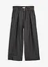 Kortere wide leg jeans, bonprix