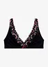 Bralette uten spiler med nydelig broderi, bonprix