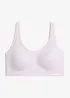 Vattert Feel Comfort lasercut T-skjorte-BH, bonprix