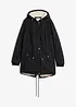 Parkas med pilefleece, bonprix