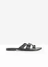 Slip-in sandaler med dekorativ ring, bonprix