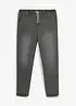 Regular fit denimjoggers med stretchlinning, straight, bonprix