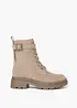 Snøreboots med spenne, bonprix
