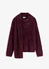 Oversized genser med skjerf, bonprix