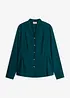 Strykefri bluse i stretchy poplin, bonprix