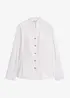 Strykefri bluse i stretchy poplin, bonprix