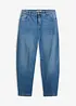 Barrel jeans mid waist, bonprix