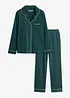Pyjamas i myk, 100% bomull, bonprix