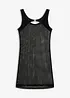 Kjole i wetlook, bonprix