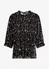 Bluse i lett mesh, bonprix