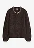 Cardigan med puffermer, bonprix