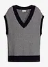 Oversized, strikket vest, bonprix