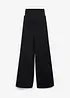 Myk, strikket mama bukse, straight leg, bonprix