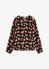 Bluse i lett viskosemiks, bonprix