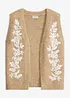 Strikket vest, bonprix