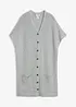 Ribbestrikket cape av myk ullmiks, bonprix