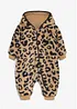 Vendbar onesie med myk pilefleece, bonprix