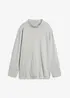 Sweatshirt med flaggermusermer av økologisk bomullsmiks, bonprix