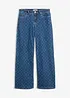 Wide leg jeans, mid waist, bonprix