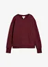 Oversized sweatshirt i myk bomullsmiks, bonprix