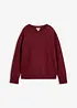 Oversized sweatshirt i myk bomullsmiks, bonprix