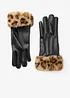 Hansker i leo look, bonprix