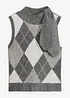 Vest med skjerf, bonprix