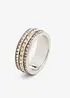 Ring med strass, bonprix