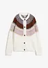 Cardigan med kofteinspirert mønster, bonprix
