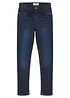 Termojeans med  jerseyfôr, Mid Waist, bonprix