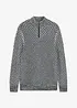 Half-zip-genser i regular fit, bonprix