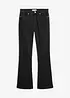 Bootcut jeans mid waist, bonprix