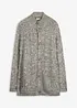 Grovstrikket cardigan med ståkrage, bonprix
