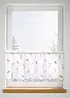 Gardinkappe med broderi og struktur, bonprix