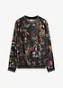 Bluse med rund hals, bonprix