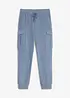 Varm cargobukse i fleecemateriale, regular fit, bonprix